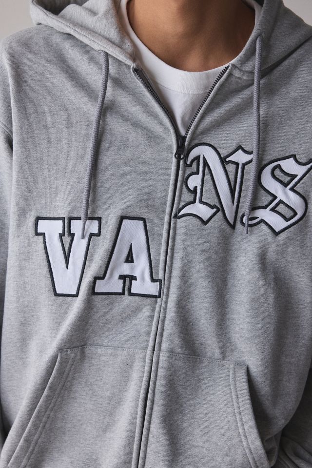 Vans Split Logo Zip-Up Hoodie Sweatshirt #4