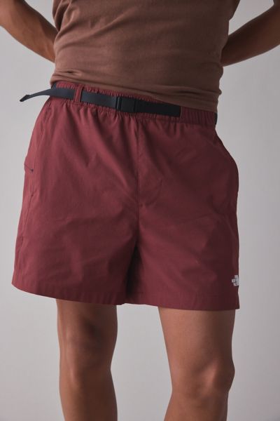 The North Face Class V Pathfinder Belted Shorts In Sumac