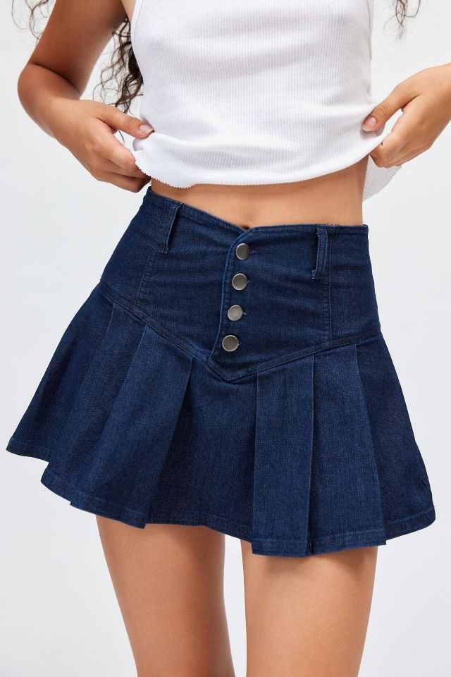 【U LAN】kitch tennis denim skirt Amazon.com: Pleated Tennis Skirts for Women Women's Skirt