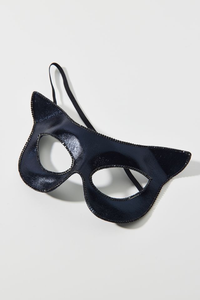 Minx Rhinestone Cat Mask #1