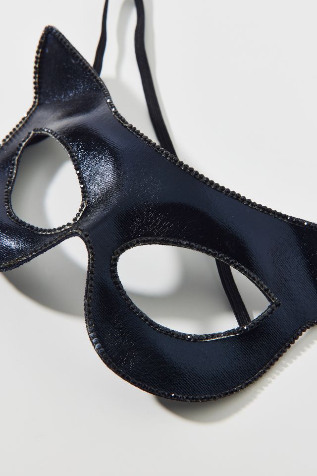 Minx Rhinestone Cat Mask #2