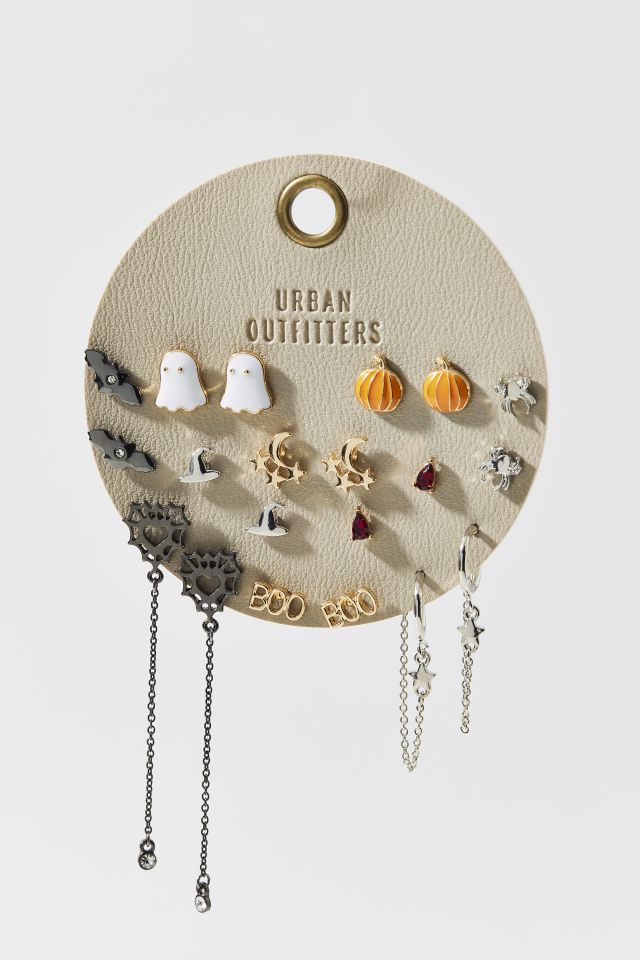 Ensemble de Boucles d'Oreilles Icône d'Halloween #2
