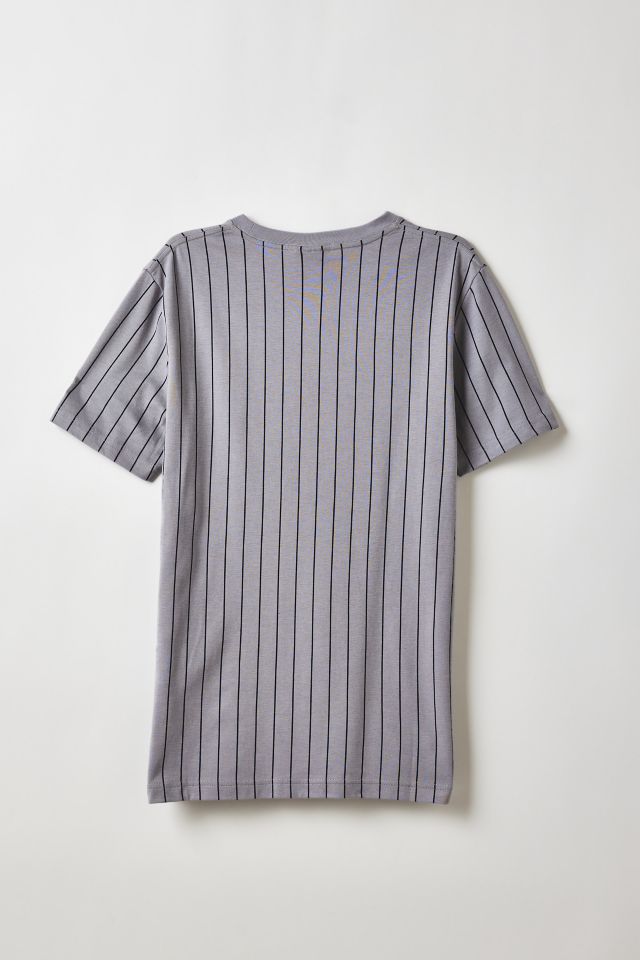 New Era MLB New York Yankees Team Logo Striped Tee #1