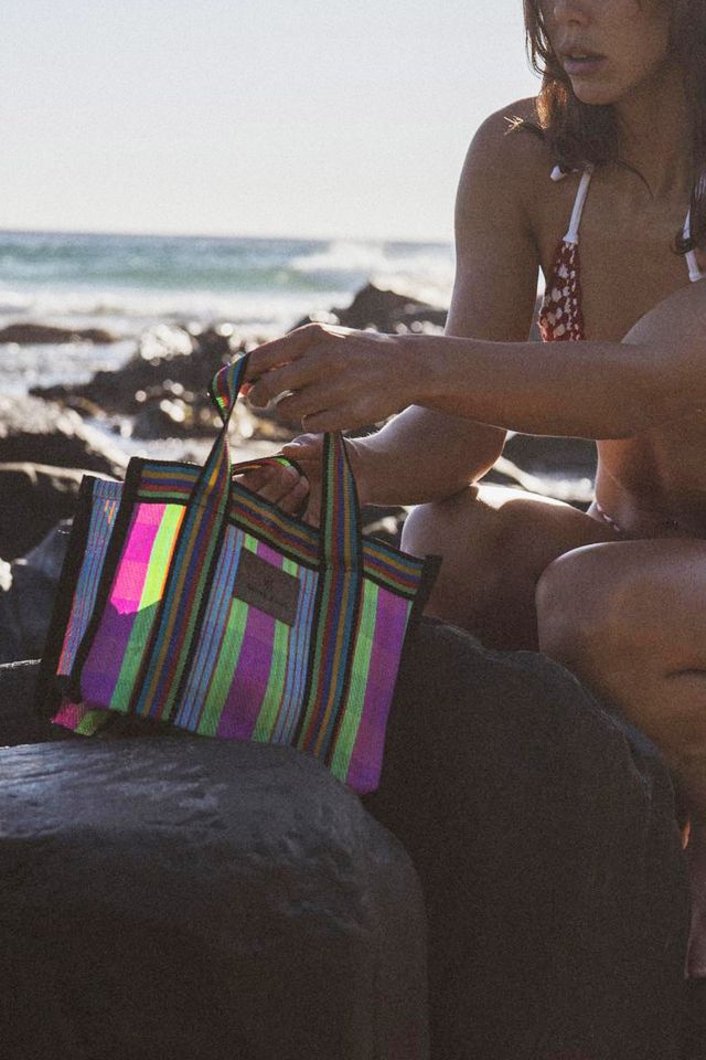 Gunes Recycled Nylon Mini Tote Bag | Urban Outfitters