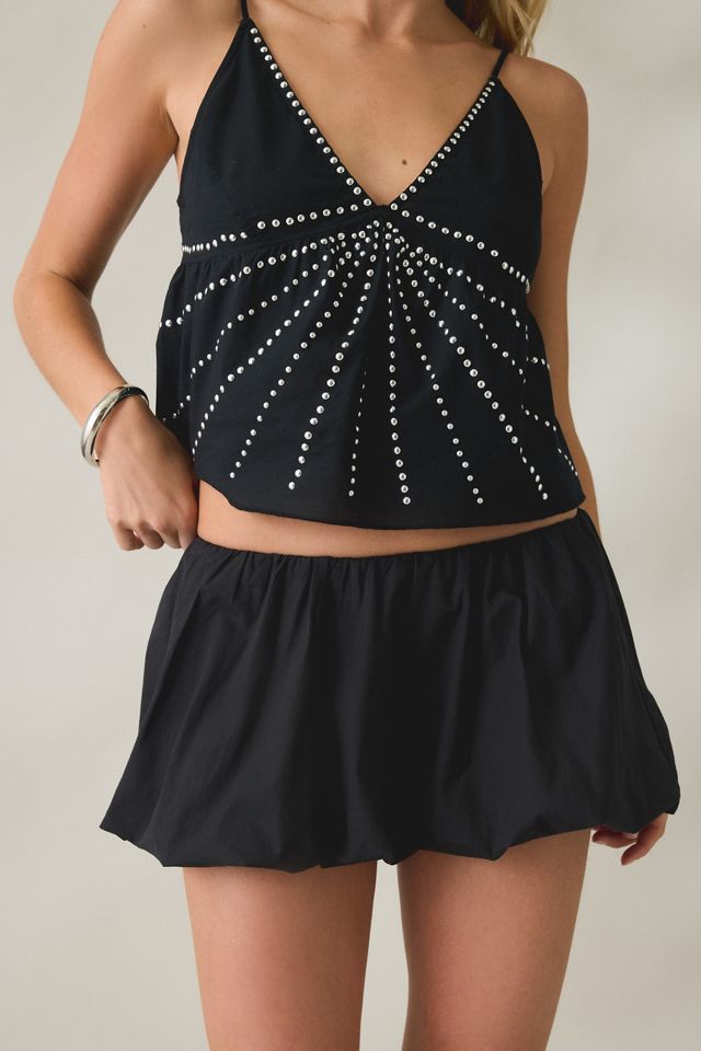 Kimchi Blue Anne Bubble Mini Skort #4