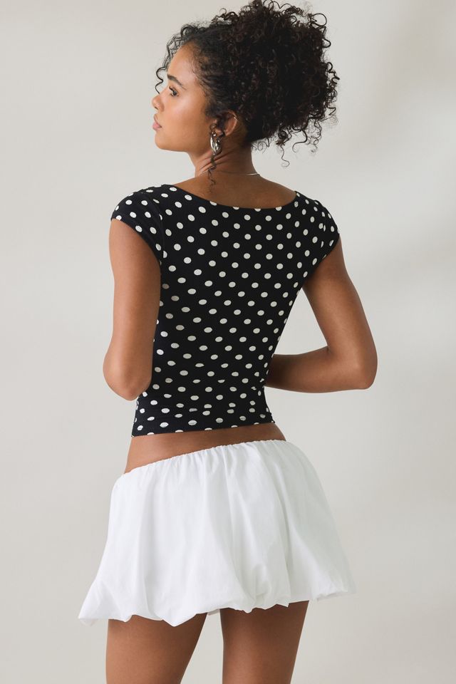 Kimchi Blue Anne Bubble Mini Skort #2