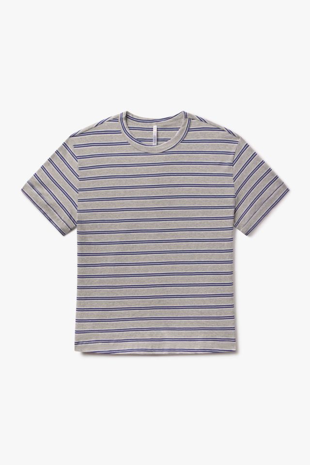 RAT BOI Striped Boifriend T-Shirt #4