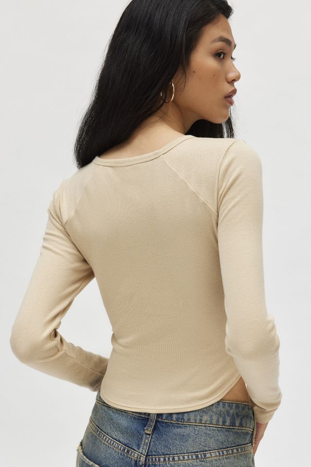 Ecote Tori Boho Graphic Long Sleeve Tee #2