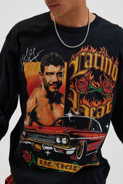 WWE Latino Heat Cropped Long Sleeve Tee