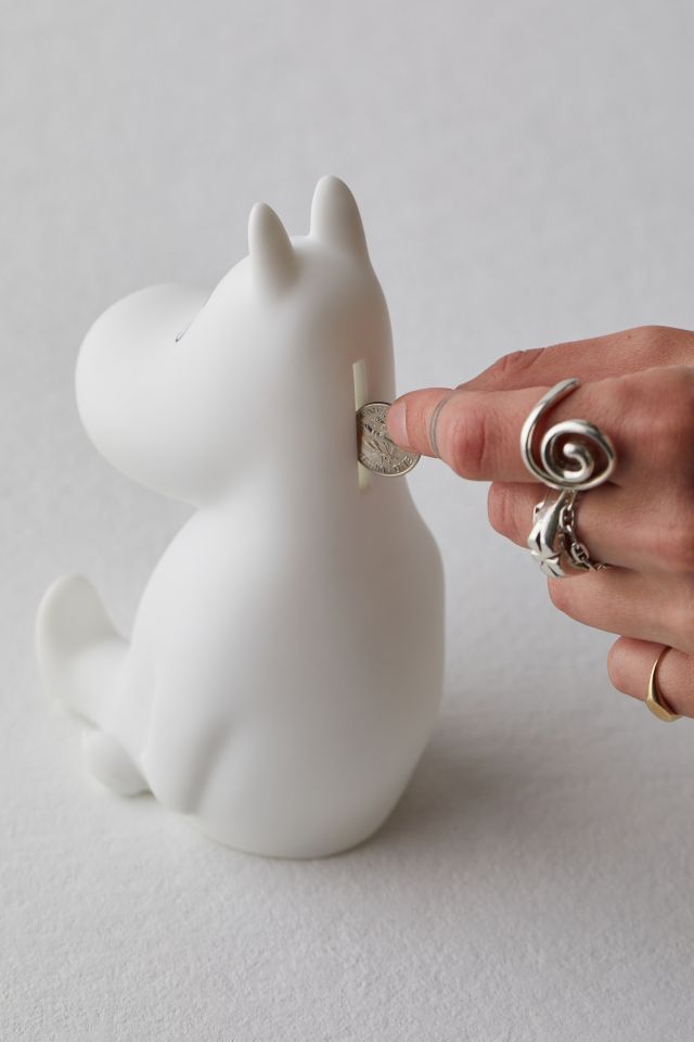 Moomin Moomintroll Figure Coin Bank #1