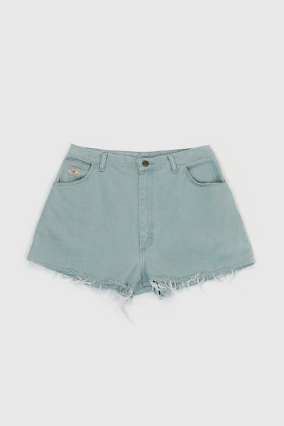 Anthill Green Retro Shorts main image 0
