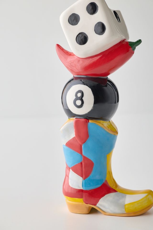 Vegas Stacked Vase