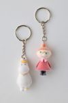 Moomin Flocked Blind Box Keychain