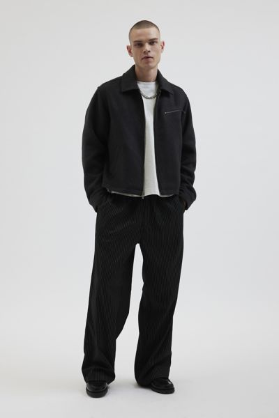 Standard Cloth Pinstripe Pullon Trouser Pant