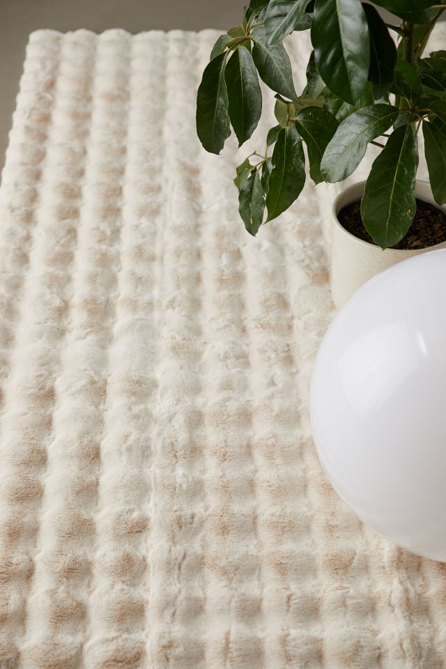 Megan Cloud Washable Rug - Cozy Textural Area Rug
