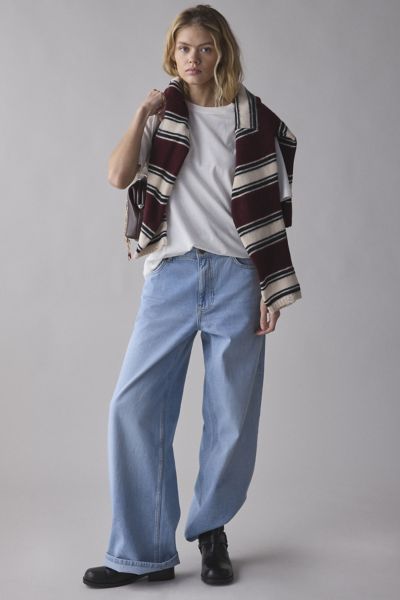 BDG OZZY LOOSE JEAN IN LIGHT BLUE, WOMEN'S AT URBAN OUTFITTERS 