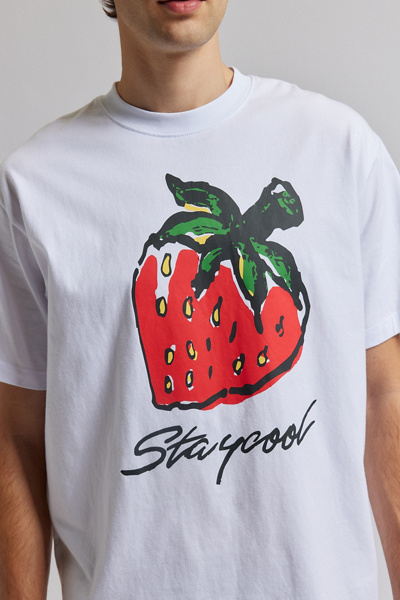 STAYCOOLNYC Strawberry Scratch N Sniff Tee | Urban Outfitters