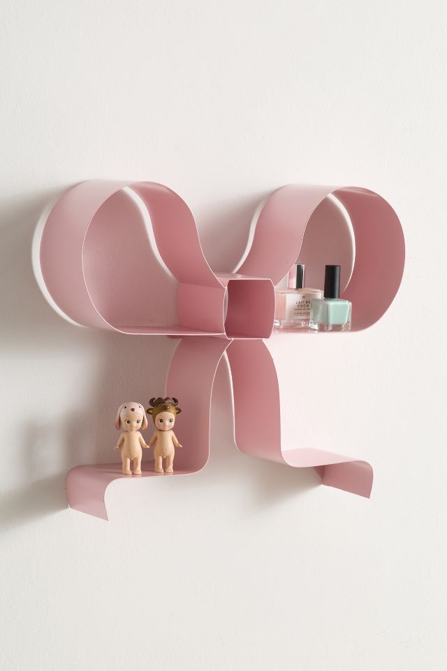 Large Bow Shaped Wall Shelf #2