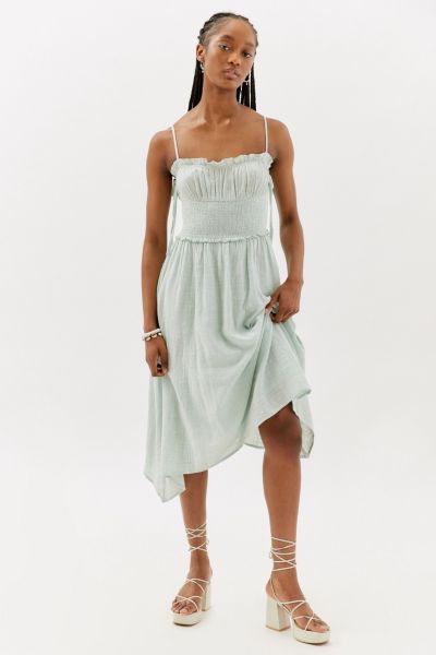 Douro Gauzey Midi Dress