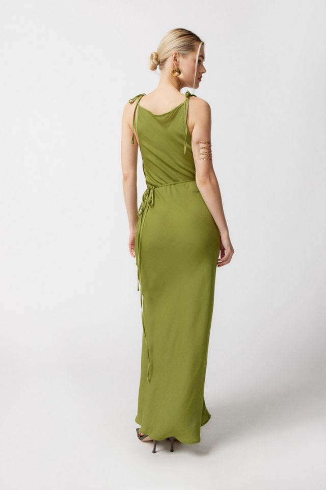 Margo Satin Maxi Dress #1