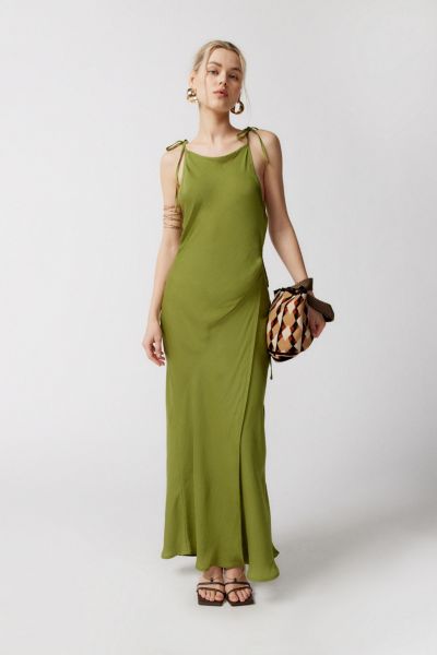 Margo Satin Maxi Dress