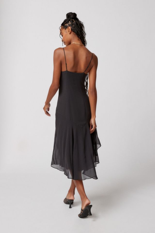 Vickie Chiffon Midi Dress #1