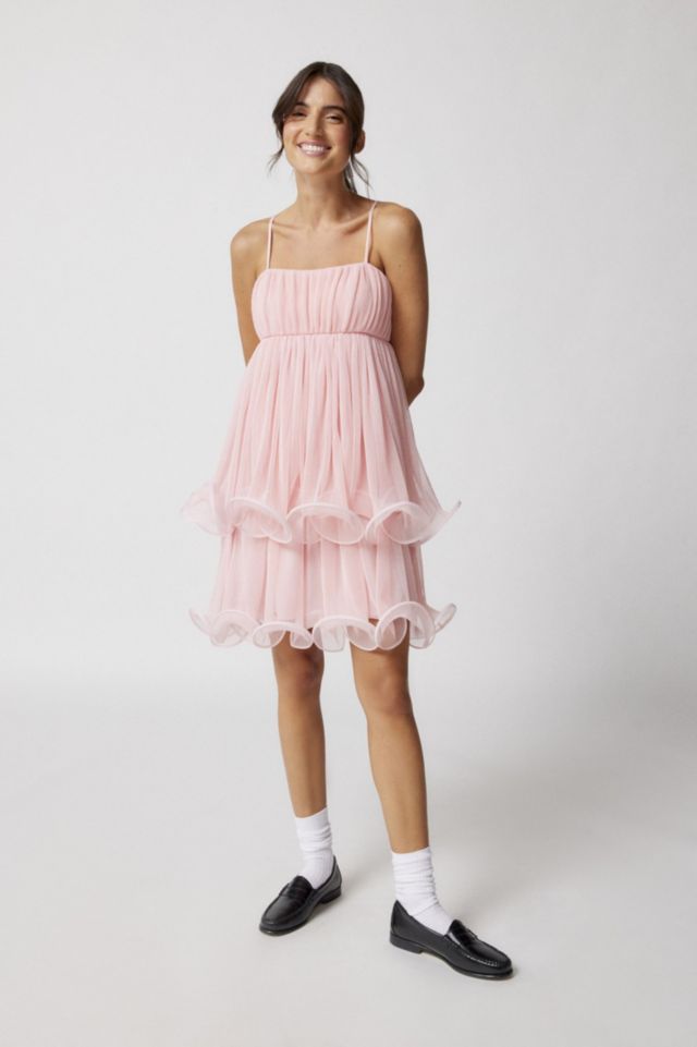 Luna Tiered Babydoll Mini Dress #1