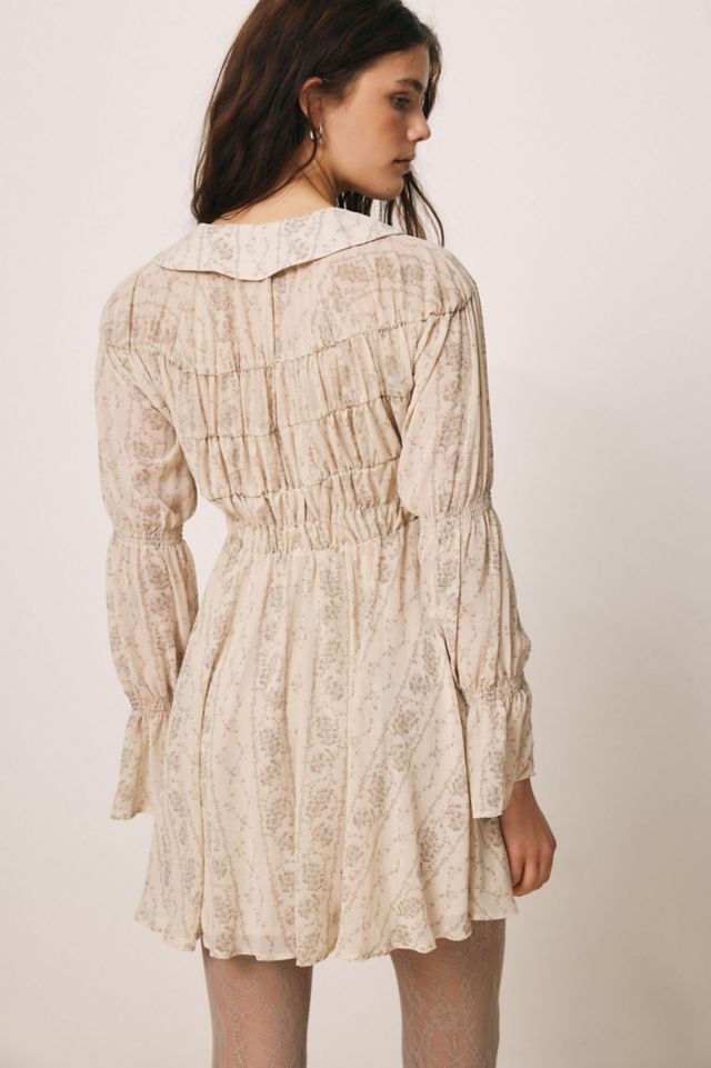 Kimchi Blue Lonie Smocked Mini Dress #3