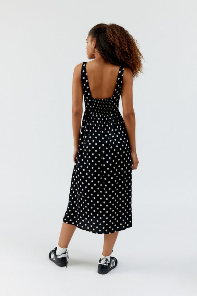 Lydia Polka Dot Midi Dress #1