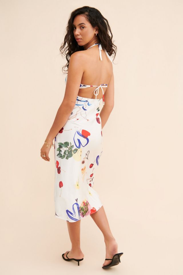 Everleigh Halter Midi Dress #1