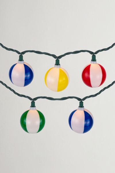Beach Ball 6ft String Lights