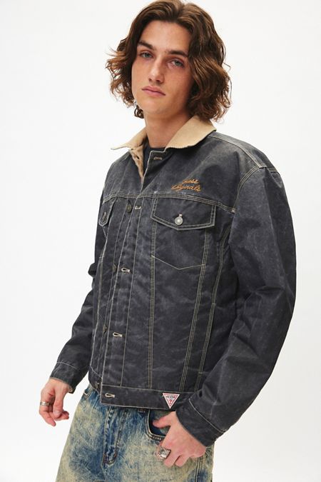 HYPLAND X Bleach Ichigo Allover Print Denim Jacket | Urban HYPLAND X Bleach Ichigo Allover Print Denim Jacket | Urban