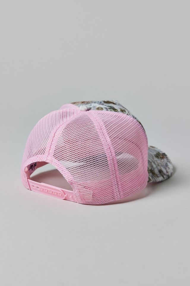 Boys Lie Rose Colored Camo Trucker Hat #2