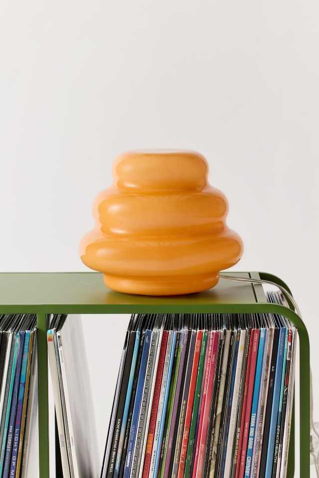 Codi Sculptural Glass Table Lamp | Modern Bedside Light
