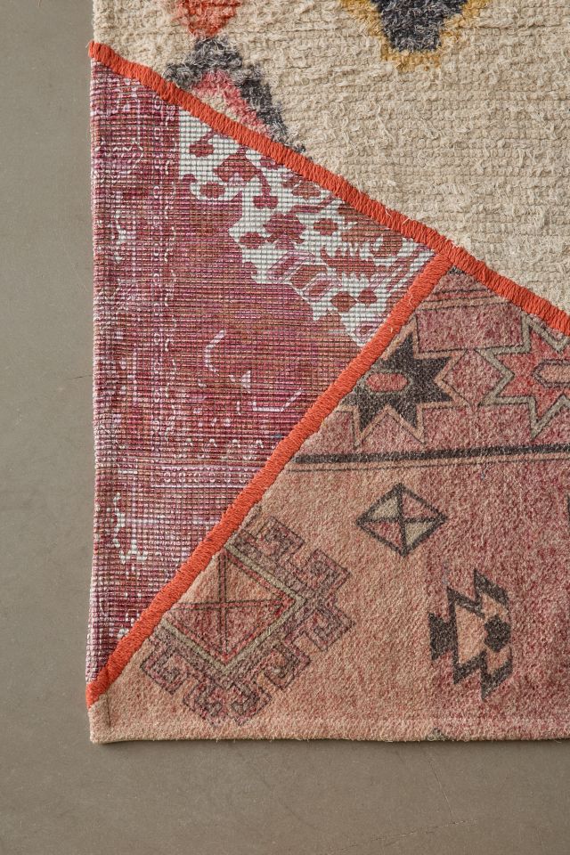 ReMADE By UO Remnants Patched Runner Rug #2