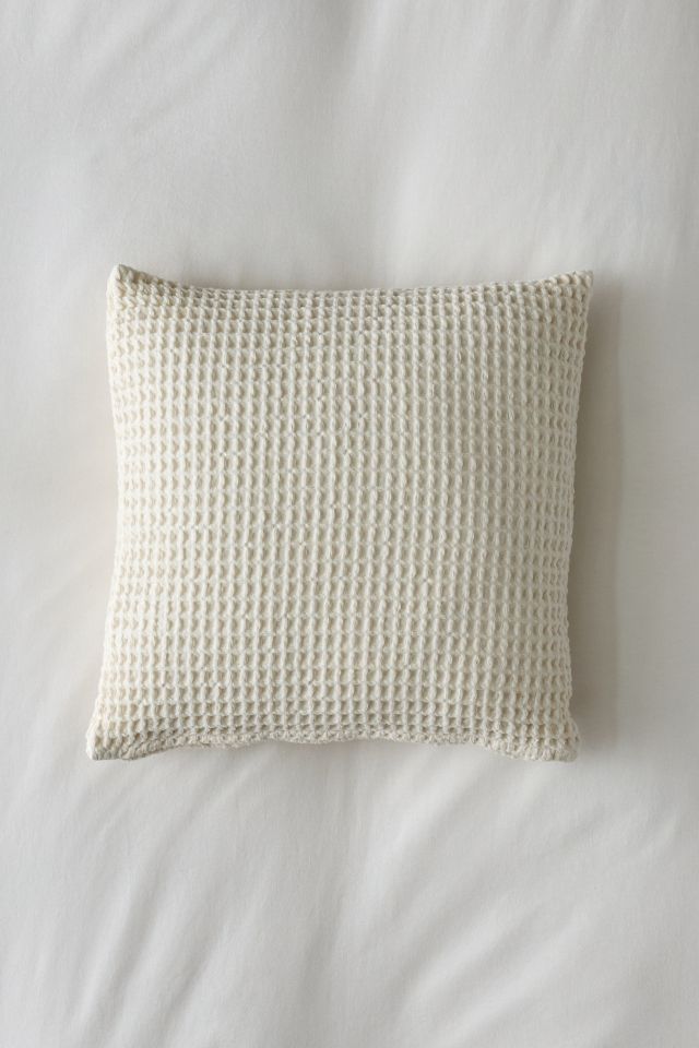ReMADE By UO Waffle Throw Pillow #1