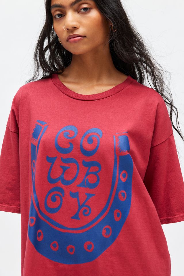 Robe T-Shirt Graphique Fer à Cheval Cowboy #2
