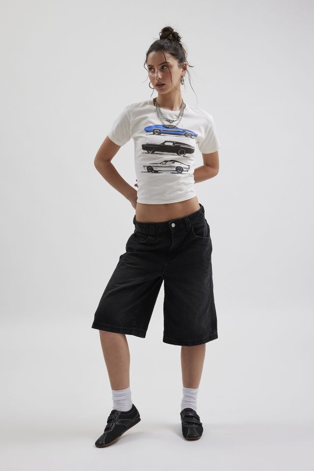Muscle Car Slim Graphic Tee #1