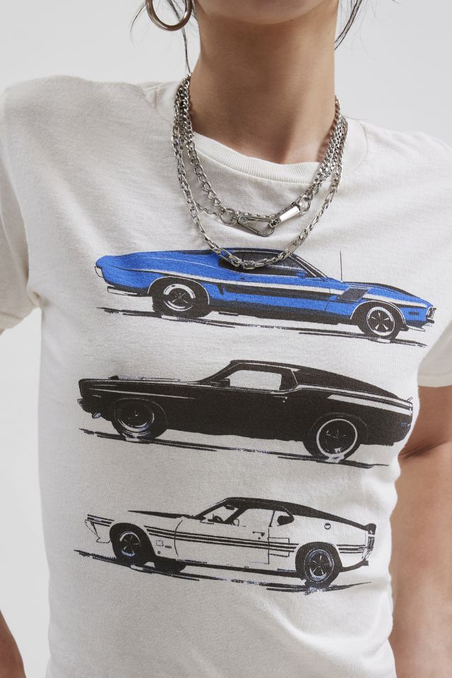 Muscle Car Slim Graphic Tee #3