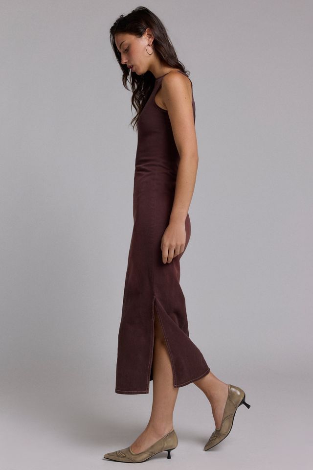 Daisy Street High Neck Bodycon Maxi Dress | Urban Outfitters