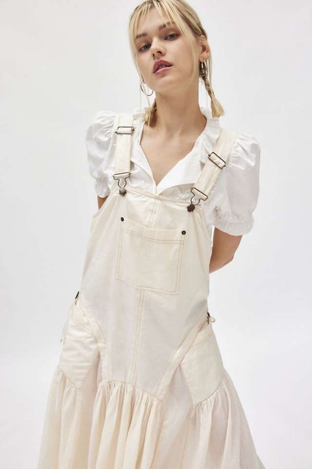 BDG Garner Gathered Cotton Twill Midi Skirtall #3