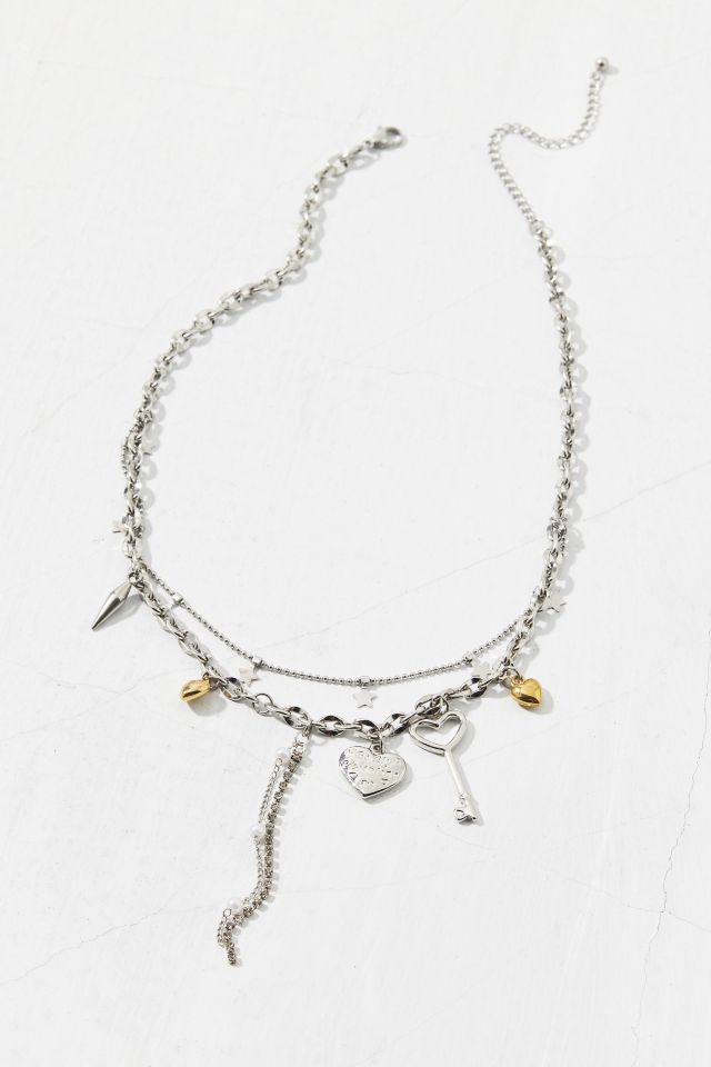 Avril Chain Charm Necklace #2