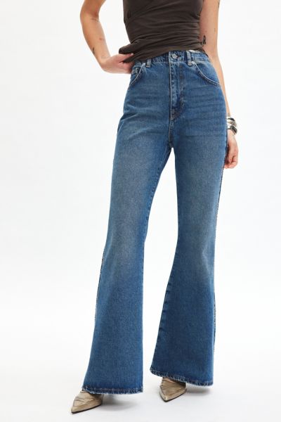 BDG Jessie Studded Mid-Rise Bootcut Jean