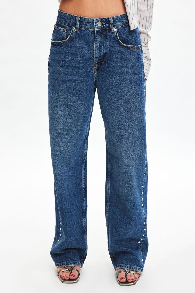 BDG Sutton Studded Straight Leg Jean #1