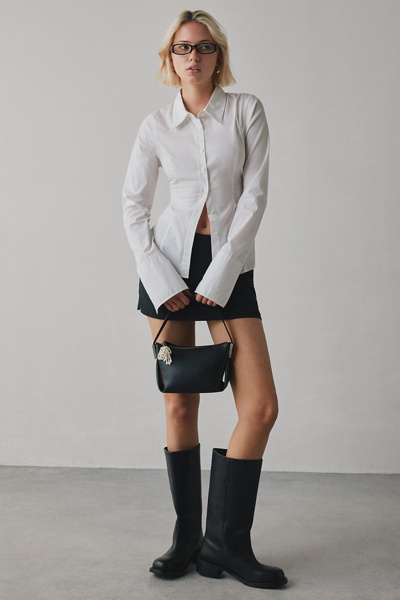 UO Leilani Slim Button Up Shirt #1