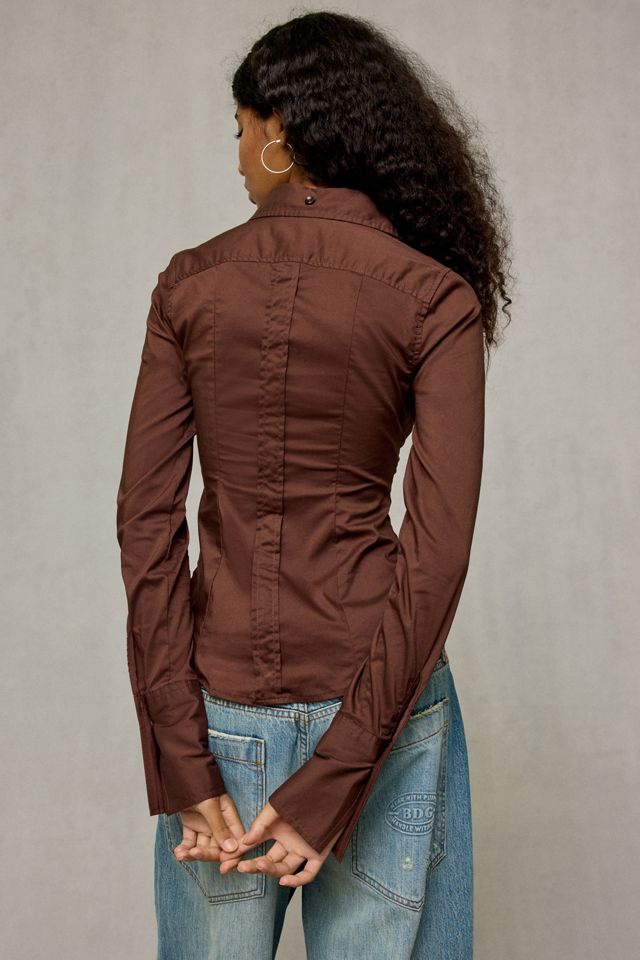 UO Leilani Slim Button Up Shirt #1