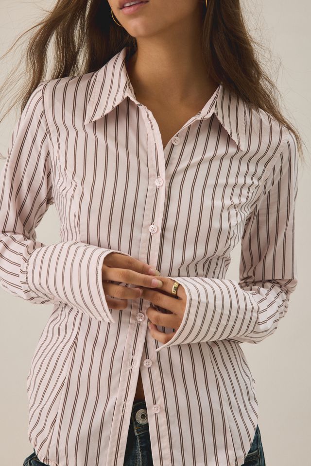 Chemise ajustée boutonnée Leilani UO #2