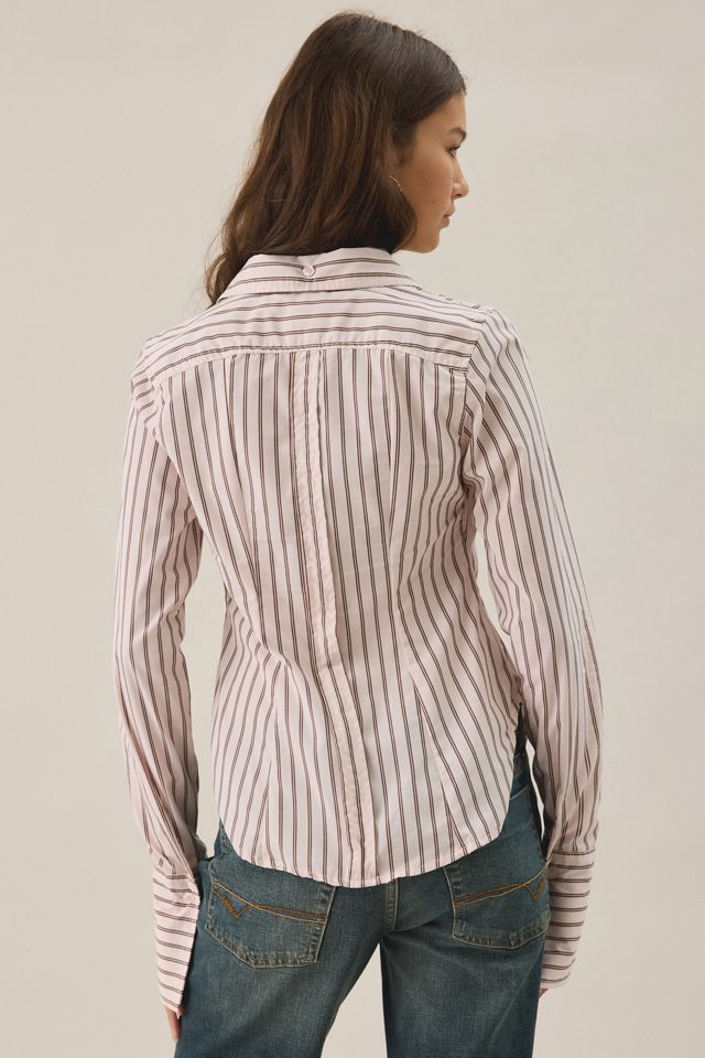 Chemise ajustée boutonnée Leilani UO #3