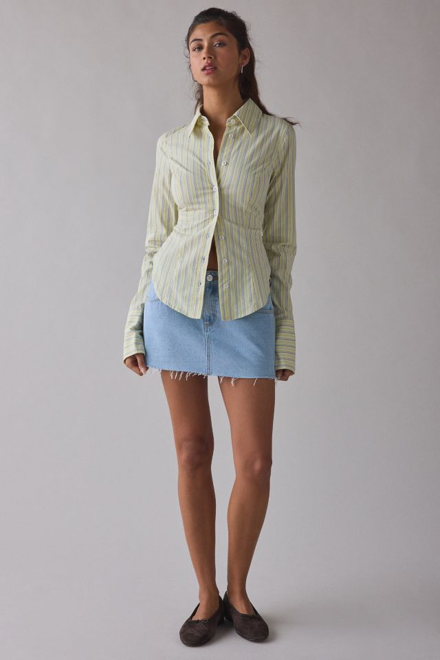 UO Leilani Slim Button Up Shirt #2