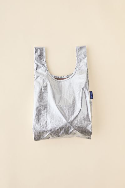 BAGGU Metallic Baby Baggu Reusable Tote Bag